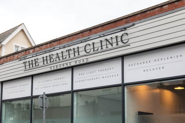 The Health Clinic on Osborne Road. Picture: Mike Cooter