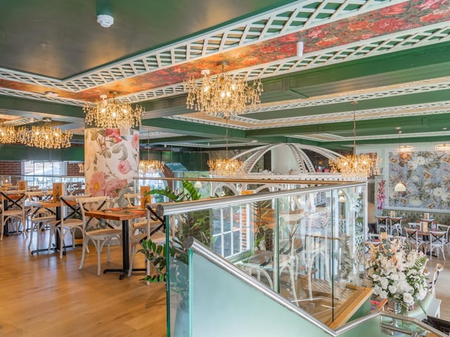 Giggling Squid will be officially opening the doors of its brand new venue in Gunwharf Quays on July 30. The former Loch Fyne site has been transformed into a botanical paradise with exceptional decor. Picture: Giggling Squid