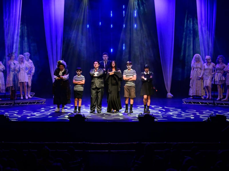 Pictured is: Cast of the Addams Family Picture: Keith Woodland (080921-29)