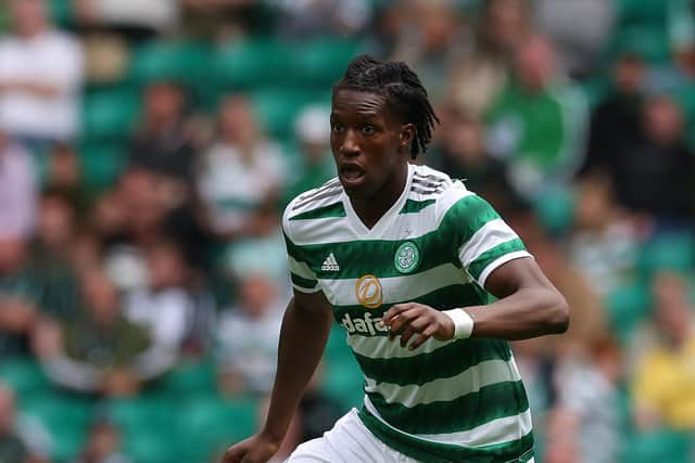 Celtic defender Bosun Lawal has been linked with a move to Pompey with Bristol Rovers also said to been keen. (Photo by Ian MacNicol/Getty Images)