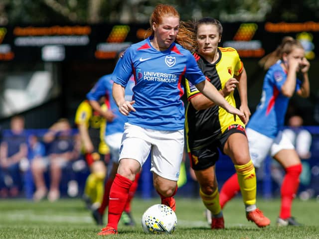 Jade Widdows, left. Picture: Jordan Hampton