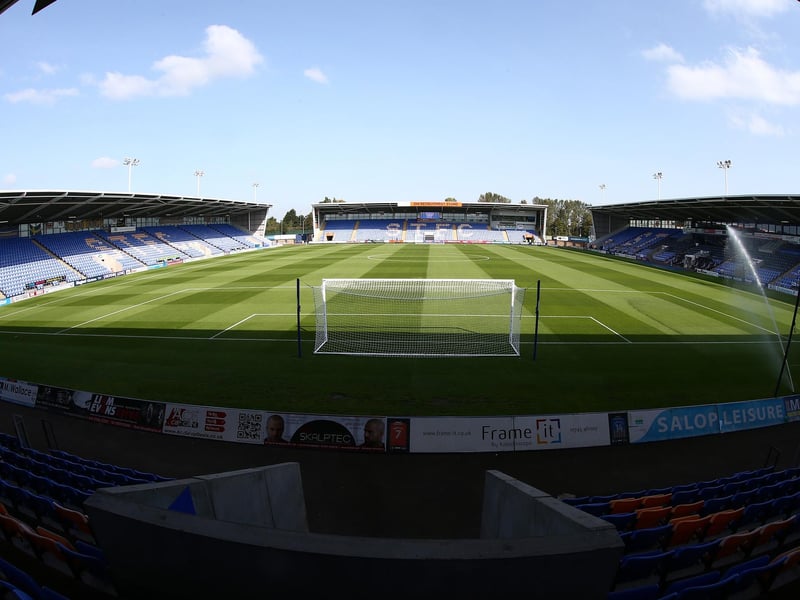 Average attendance: 6,451; Capacity: 9,875.
