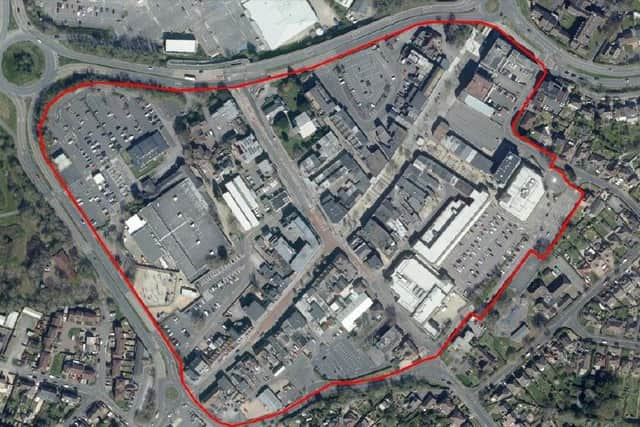 Waterlooville vacant shop scheme zone