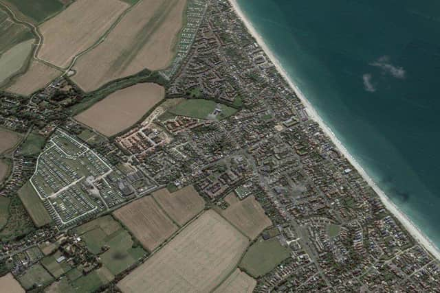 Aerial shot of East Wittering & Bracklesham Picture: Google Earth