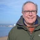 Matthew Bannister, the host of the Folk on Foot podcast, who is setting off on a 180 mile hike for the charity Help Musicians on August 4 2023, from Wickham Festival