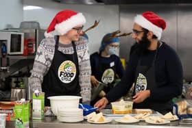 FoodCycle volunteers over the festive period
