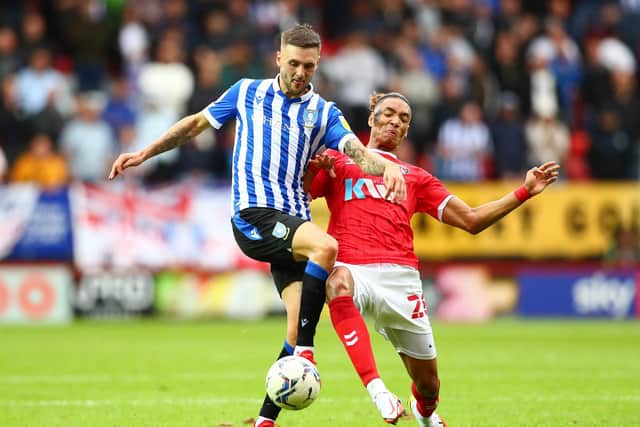 Lewis Wing of Sheffield Wednesday during the Sky Bet League One match between Charlton Athletic and Sheffield Wednesday at The Valley on August 07, 2021 in London, England.
Picture: Jacques Feeney/Getty Images