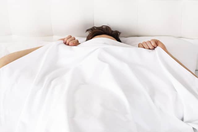 Steve was happy to suffer the side-effects of the Covid jab - if it gave him the excuse to stay bed all day away from his children. Picture by Shutterstock