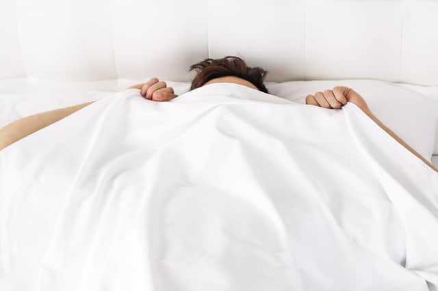 Steve was happy to suffer the side-effects of the Covid jab - if it gave him the excuse to stay bed all day away from his children. Picture by Shutterstock