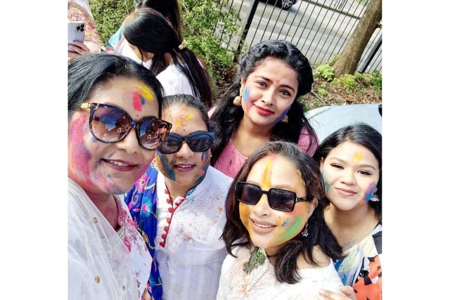 The Portsmouth Hindu Society welcomed members of their community to attend, alongside anyone else that wanted to join in.