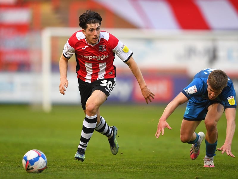 Position: Right-back.
Club leaving: Exeter City
Gossip/clubs reportedly interested: Swansea, Plymouth, West Brom.