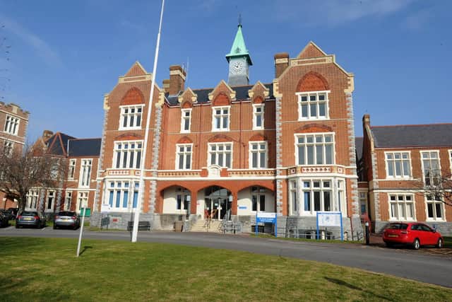 St James’ Hospital, Milton, which has been earmarked as one of the region's new mass coronavirus vaccination centre.
Picture: Sarah Standing (150538-1024)