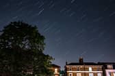 Meteor shower.