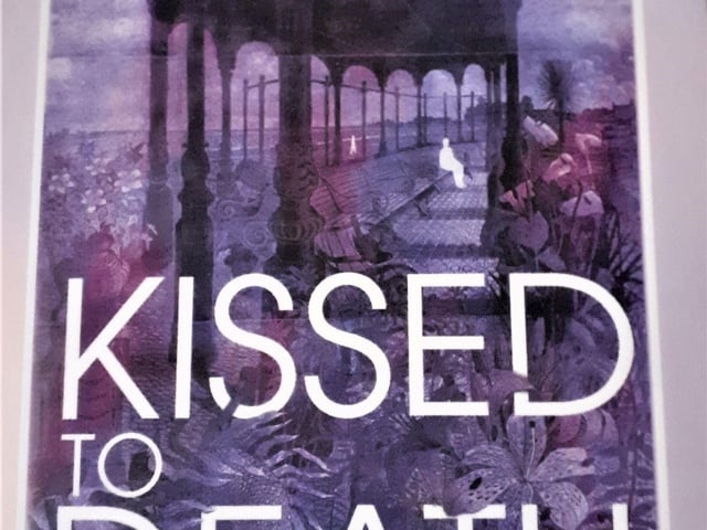 The old seaside shelter features in all three novels