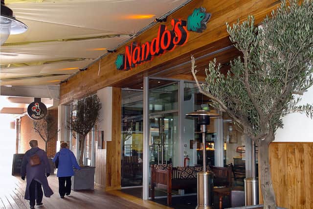Nando's in Gunwharf Quays. Picture: Michael Scaddan
