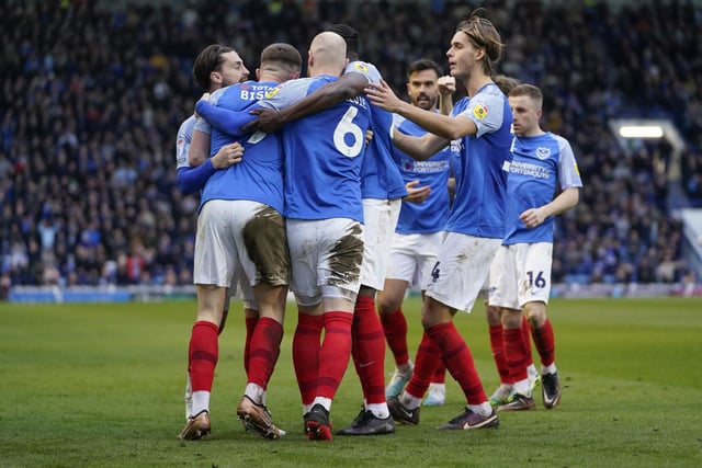 Pompey have a 42.85% win rate from their 49 games played to date this season