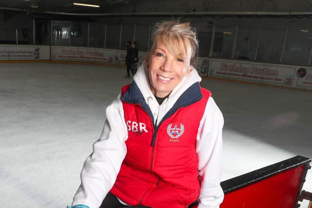 Champion ice skater Debbie Hood from Gosport