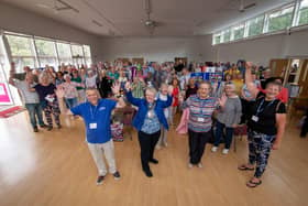 U3A team and visitors at Waterlooville Community Centre. Picture: Habibur Rahman