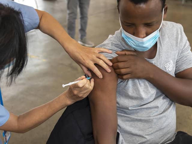 The NHS are setting up more pop-up vaccination clinics available as the health service gears up for winter. Picture: Mike Cooter (300721).