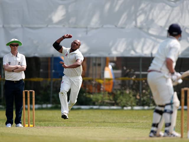 Kerala skipper Dawn Ambi took two wickets and scored an unbeaten half-century in his side's Hampshire League victory over Southampton Community.
Picture: Chris Moorhouse