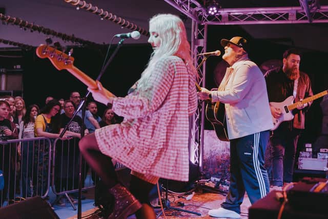 The Lottery Winners at Staggeringly Good Brewery, Portsmouth on May 10 2023, Photo by Tony Palmer (@shot_by_tony)
