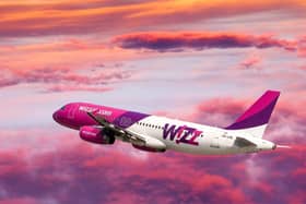 A Wizz Air plane