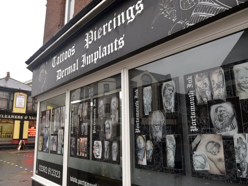 Portsmouth Ink, Albert Road, has a rating of 4.6 on Google with 112 reviews.