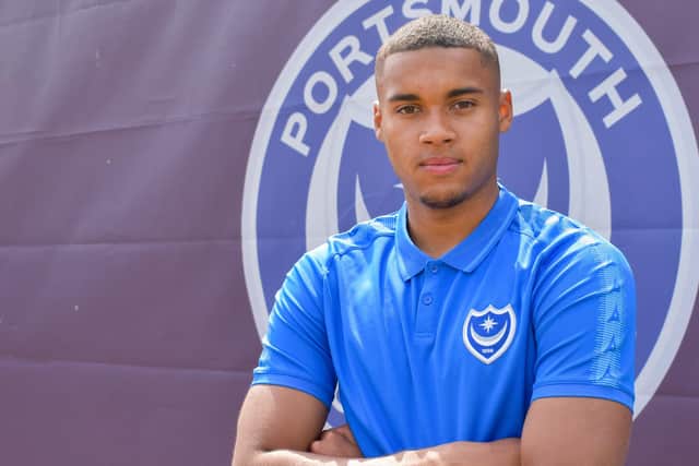 Gavin Bazunu has joined Pompey on a season-long loan from Manchester City.  Picture: Portsmouth FC