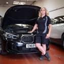 BMW technician Chelsea George. Picture by Jon Reay