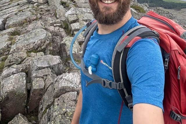 Simon Tull from Fareham is climbing every major peak in the British Isles