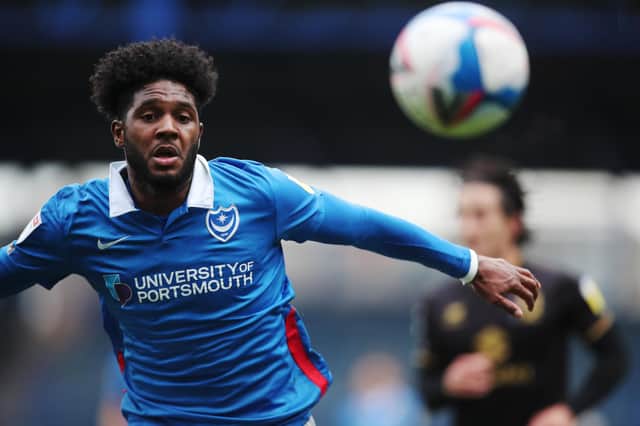 Ellis Harrison has received high praise after netting twice in Pompey's last three league matches. Picture: Joe Pepler