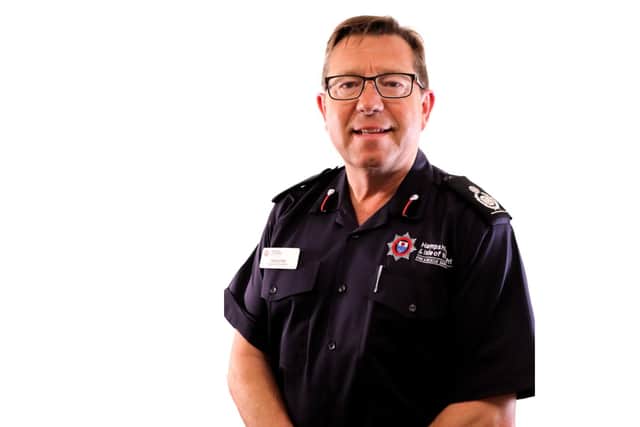 Deputy chief fire officer, Steve Apter. Picture: HIWFRS