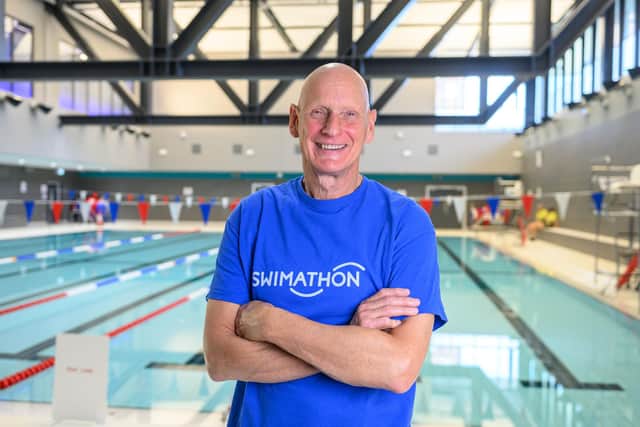 As Swimathon turns 40, 1980s Olympic legend, Duncan Goodhew MBE, is encouraging people across Portsmouth to sign up and raise money for Cancer Research UK, the end of life charity Marie Curie and Swimathon Foundation from 20-22 March. Enter now at swimathon.org.