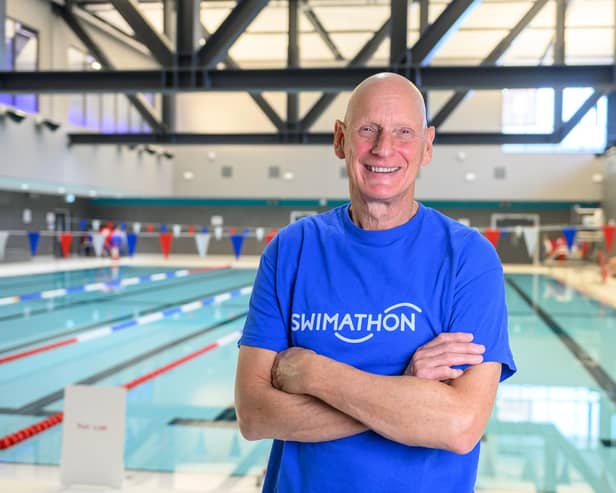 As Swimathon turns 40, 1980s Olympic legend, Duncan Goodhew MBE, is encouraging people across Portsmouth to sign up and raise money for Cancer Research UK, the end of life charity Marie Curie and Swimathon Foundation from 20-22 March. Enter now at swimathon.org.