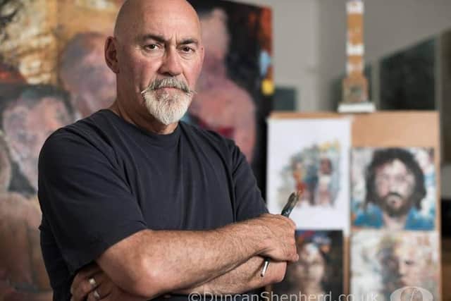 Southsea-based artist Colin Merrin will open a new show in Old Portsmouth next month.