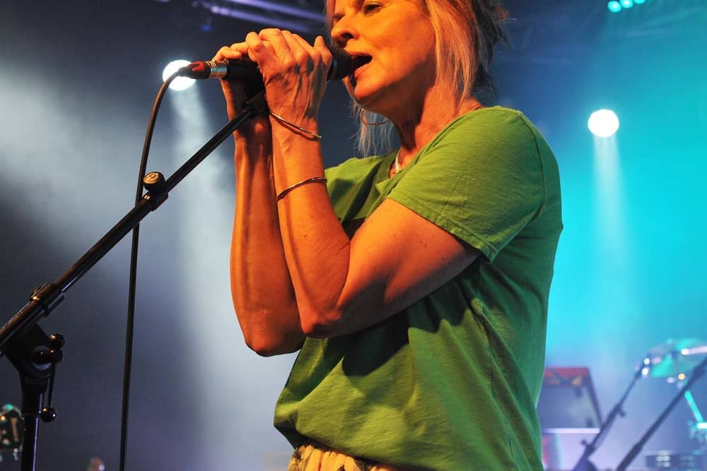 Louise Wener of Sleeper at The Wedgewood Rooms, June 2, 2023. Picture by Paul Windsor