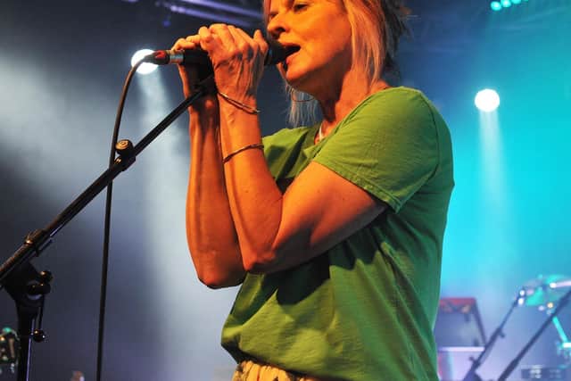 Louise Wener of Sleeper at The Wedgewood Rooms, June 2, 2023. Picture by Paul Windsor
