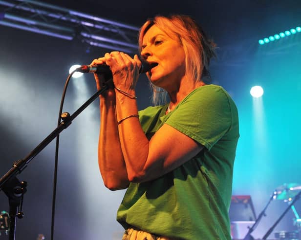 Louise Wener of Sleeper at The Wedgewood Rooms, June 2, 2023. Picture by Paul Windsor