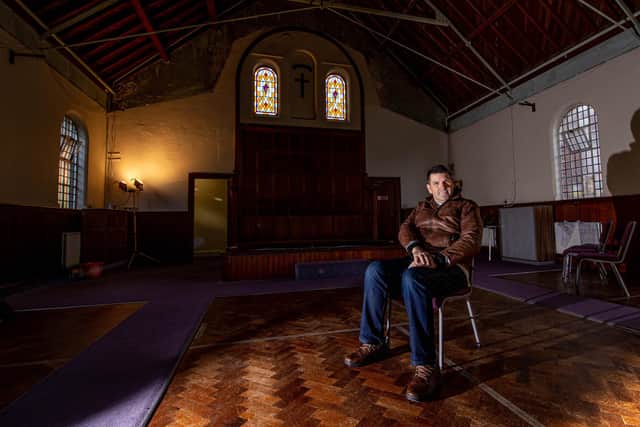 The Rev Sean Blackman at the Freedom Centre, Gosport Picture: Habibur Rahman