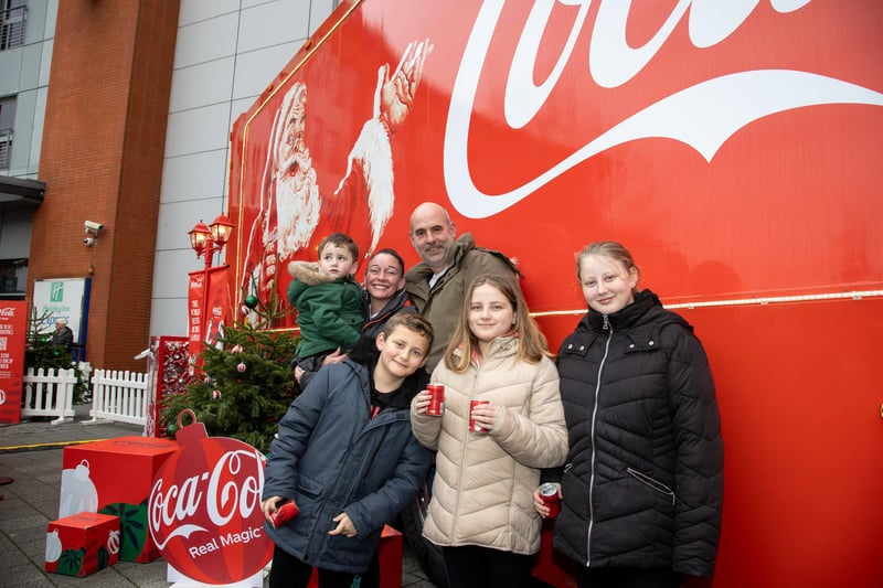 Pictured - Brittan Family from Fratton.