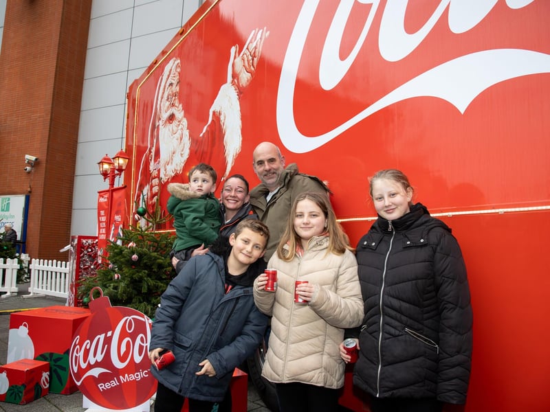 Pictured - Brittan Family from Fratton.