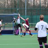 Portsmouth (white) in action during their win at Southampton University. Picture by Alan Duffy