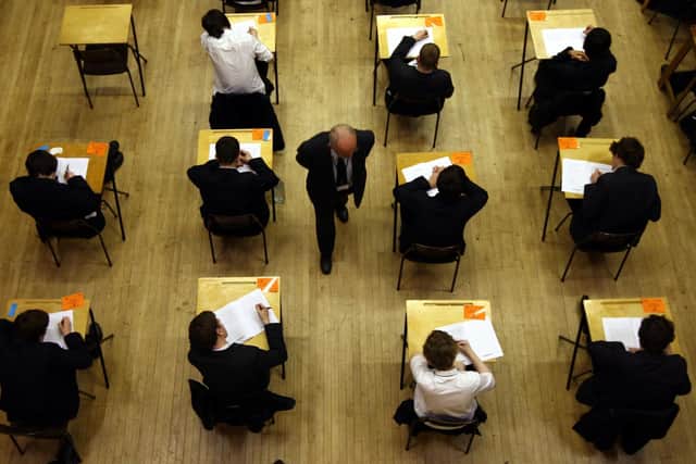 Children are facing a mental health crisis following exams for GCSE and A-levels. Photo David Jones/PA Wire