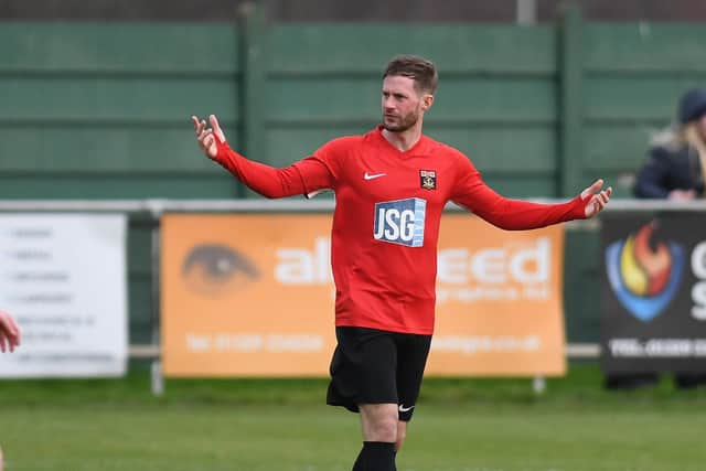 Tom Settle sums up the feeling on a difficult day for Fareham Town Picture: Neil Marshall