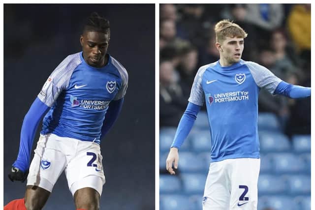 Jay Mingi and Zak Swanson are some of the more recent young talent brought into Pompey.