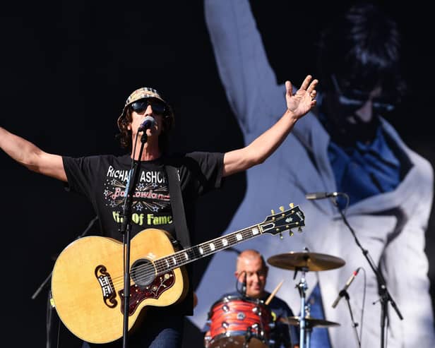 Richard Ashcroft, performing on the main stage during the TRNSMT Festival at Glasgow Green on July 13, 2019 in Glasgow, Scotland. Picture: Getty Images