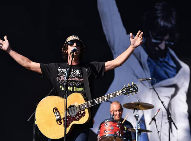 Richard Ashcroft, performing on the main stage during the TRNSMT Festival at Glasgow Green on July 13, 2019 in Glasgow, Scotland. Picture: Getty Images