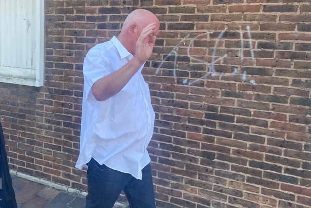 Stephen Jones, of Mill Road, Emsworth, admitted drink-driving and dangerous driving after an accident on the A32 north of Wickham