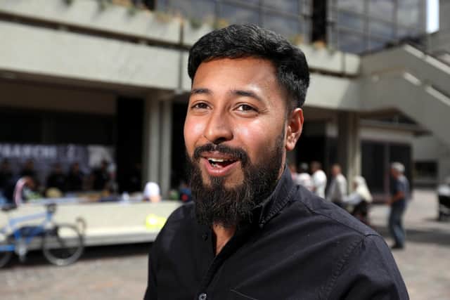 Paanchi's owner Shahriar Uddin. Picture: Chris Moorhouse                       (130719-28)