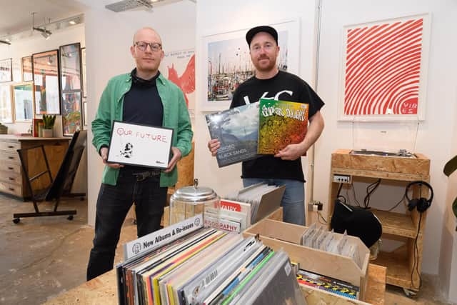 Pictured is: Louis Darvill and Alex Cave. Picture: Keith Woodland